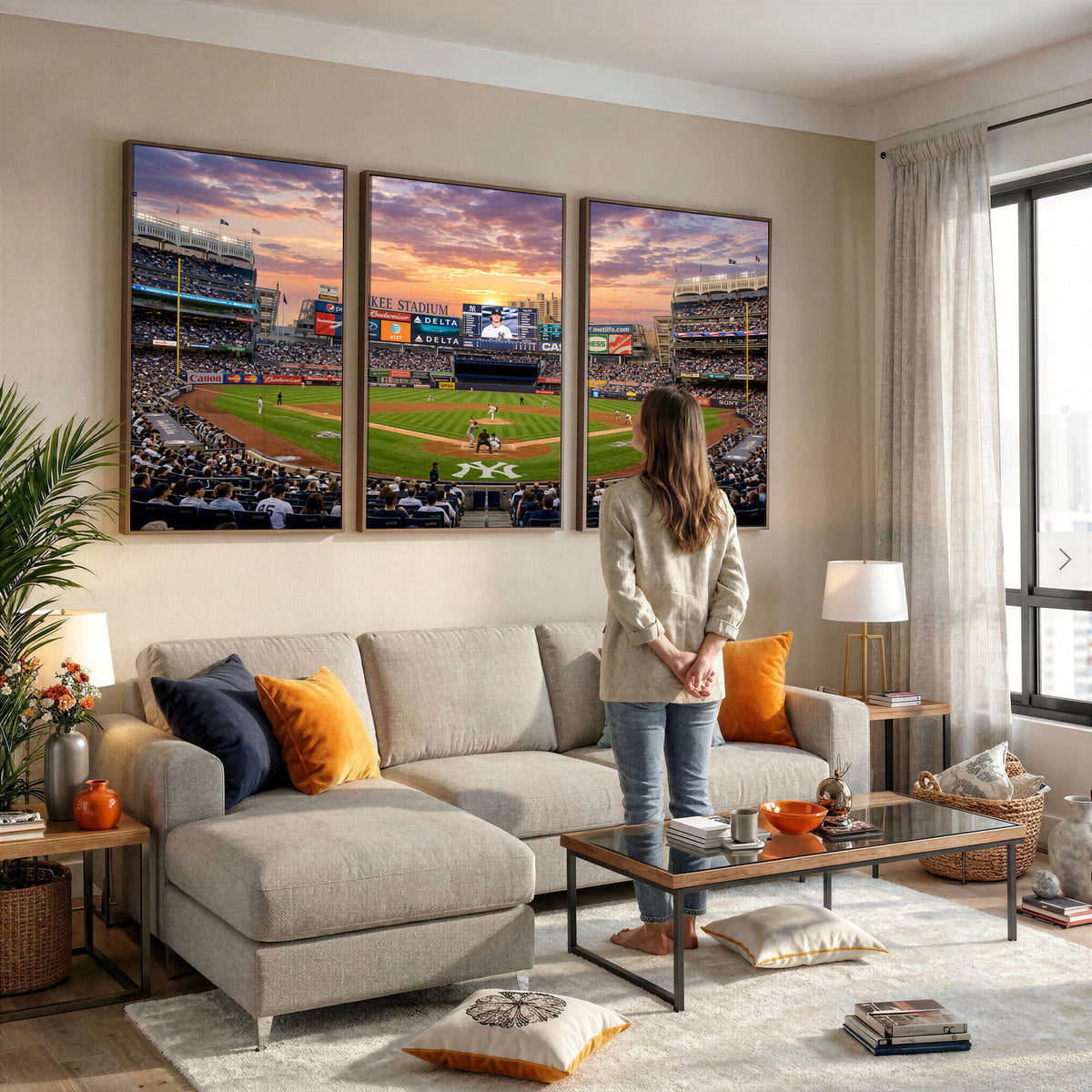 26297292-MGV-CV-36X24 - Stadium Wall Art Canvas Print