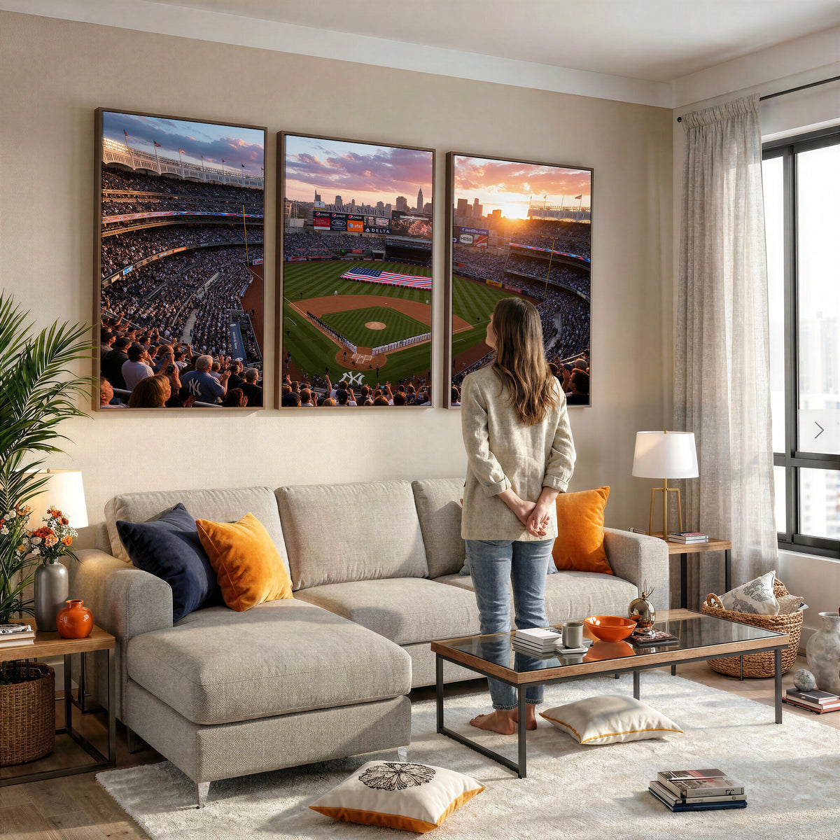 43632742-MGV-CV-36X24 - Stadium Wall Art Canvas Print