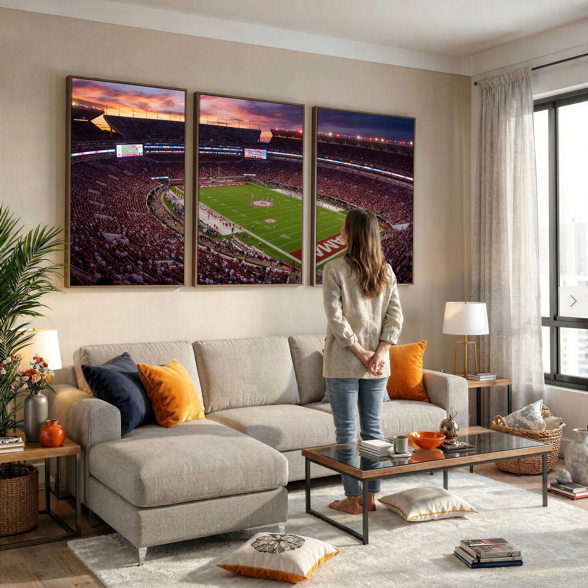 59537492-MGV-CV-36X24 - Stadium Wall Art Canvas Print