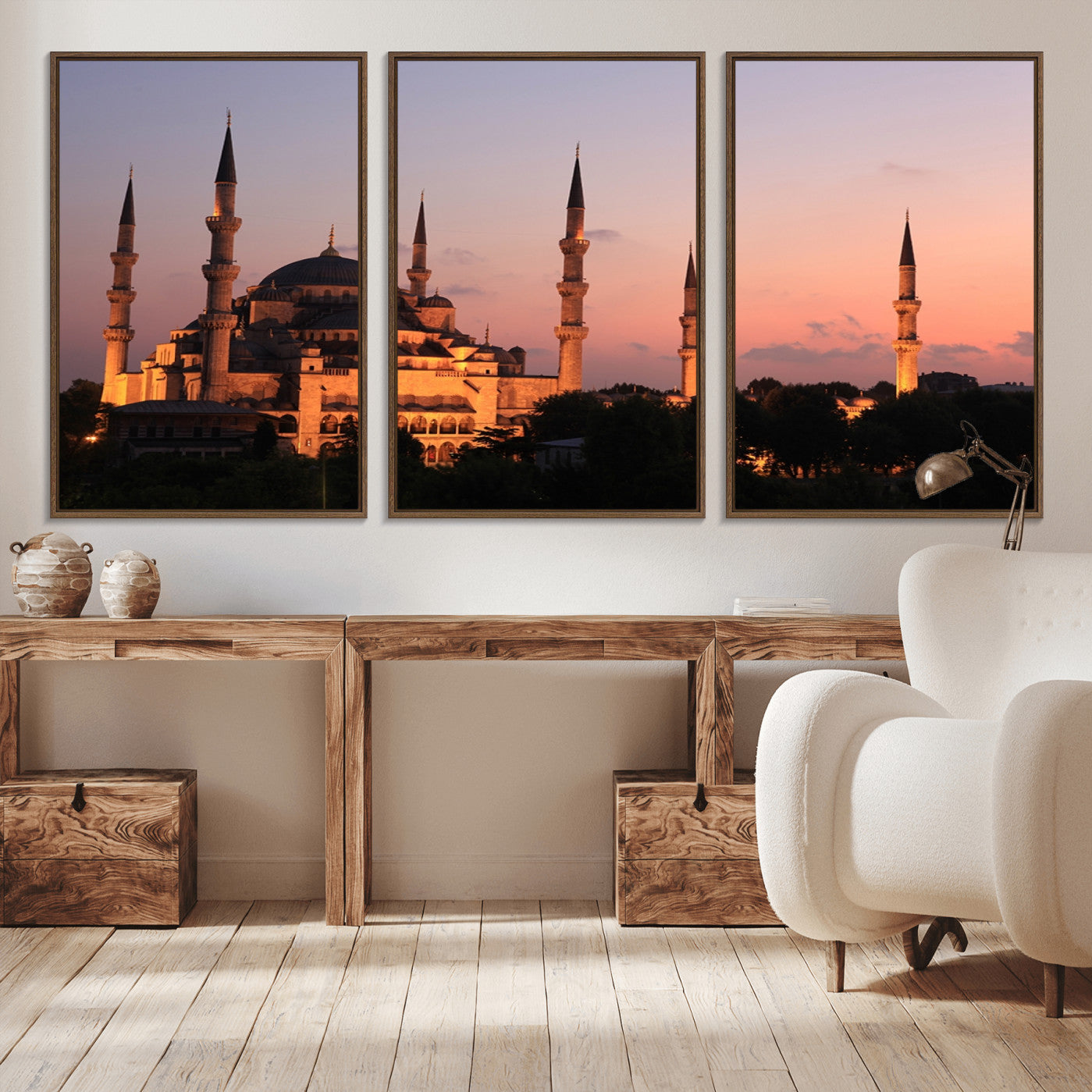 -Wall Art Turkey Istanbul Skyline Canvas Print
