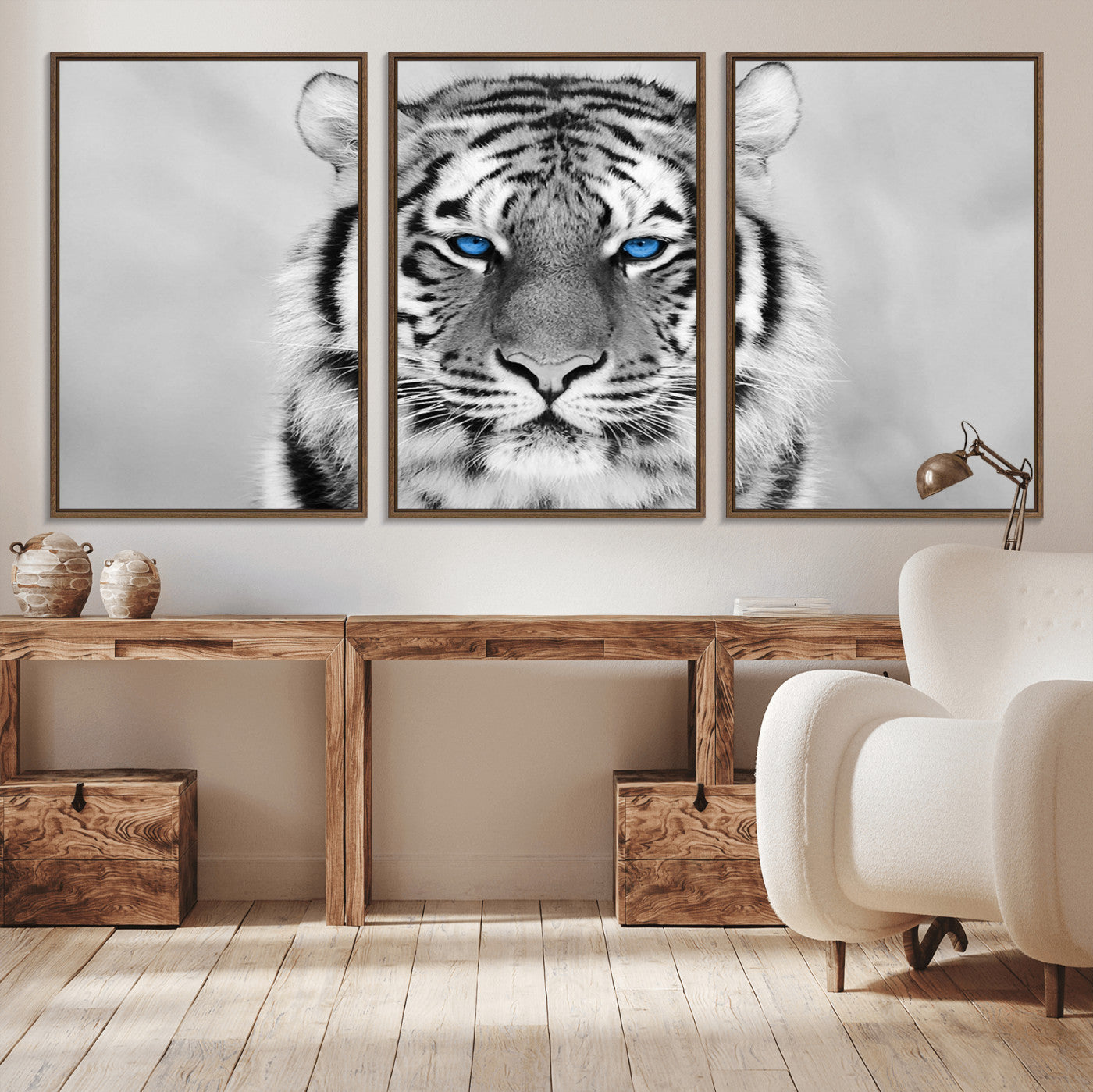 46396-MGV-CV-36X24-Tiger Canvas Artwork Wall Art Print