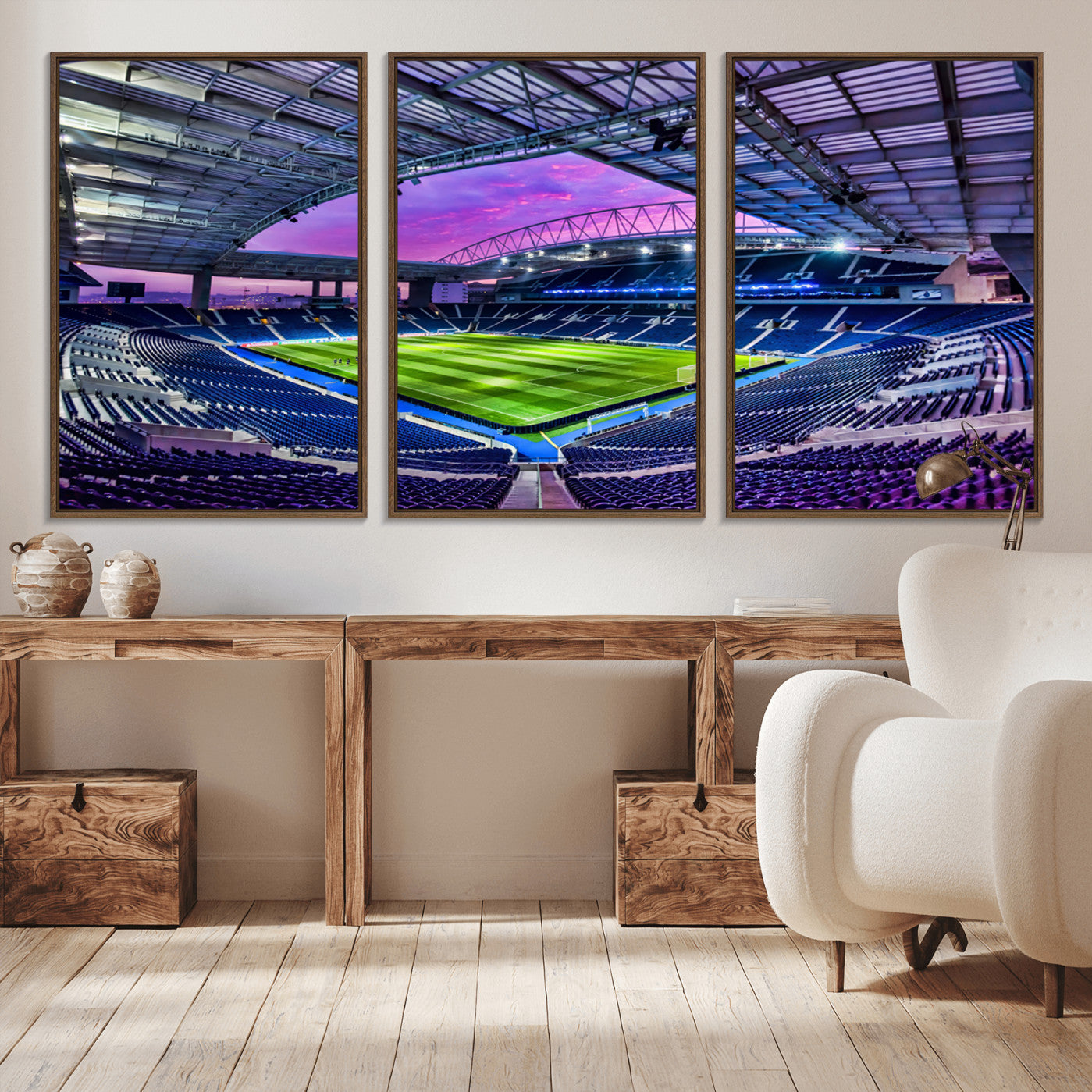 10851-MGV-CV-36X24-FC Porto Soccer Team Print Canvas- Dragon Stadium Wall Art Canvas Print