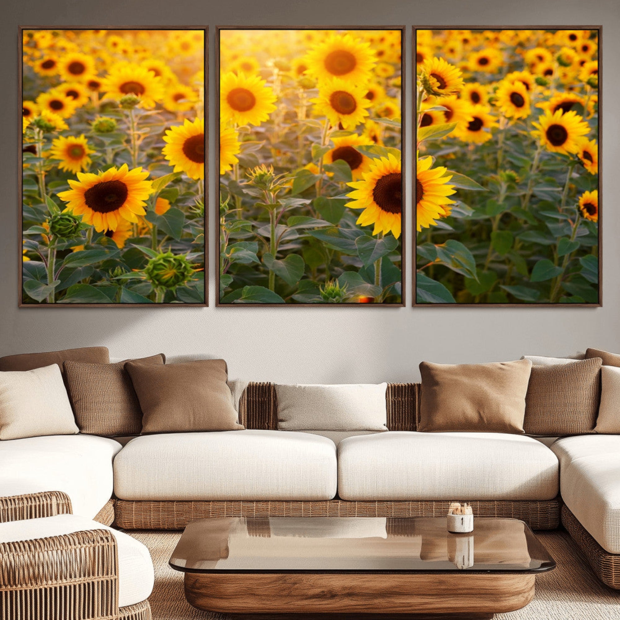 53685-MGV-CV-36X24-Sunflower Sunshine Wall Art Canvas Print
