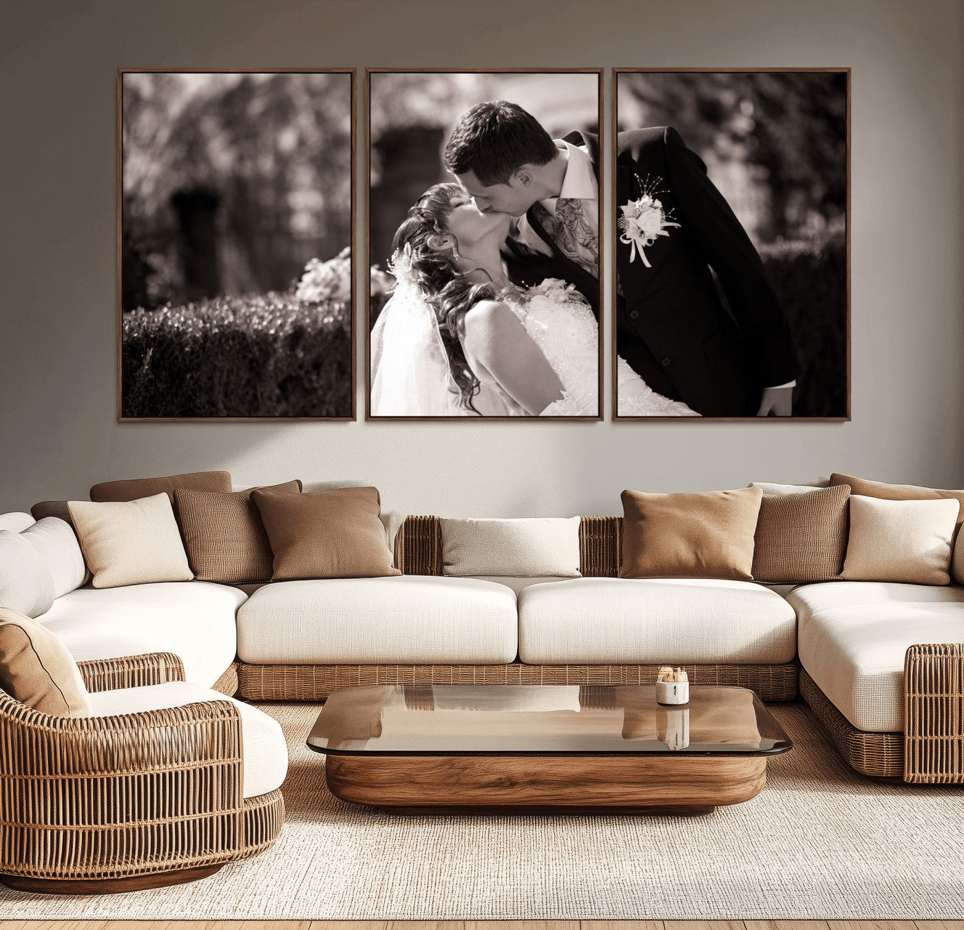-Create Your Own Photo Canvas Print - Personalized Wall Art for Home Decor Wall Art Print, Create