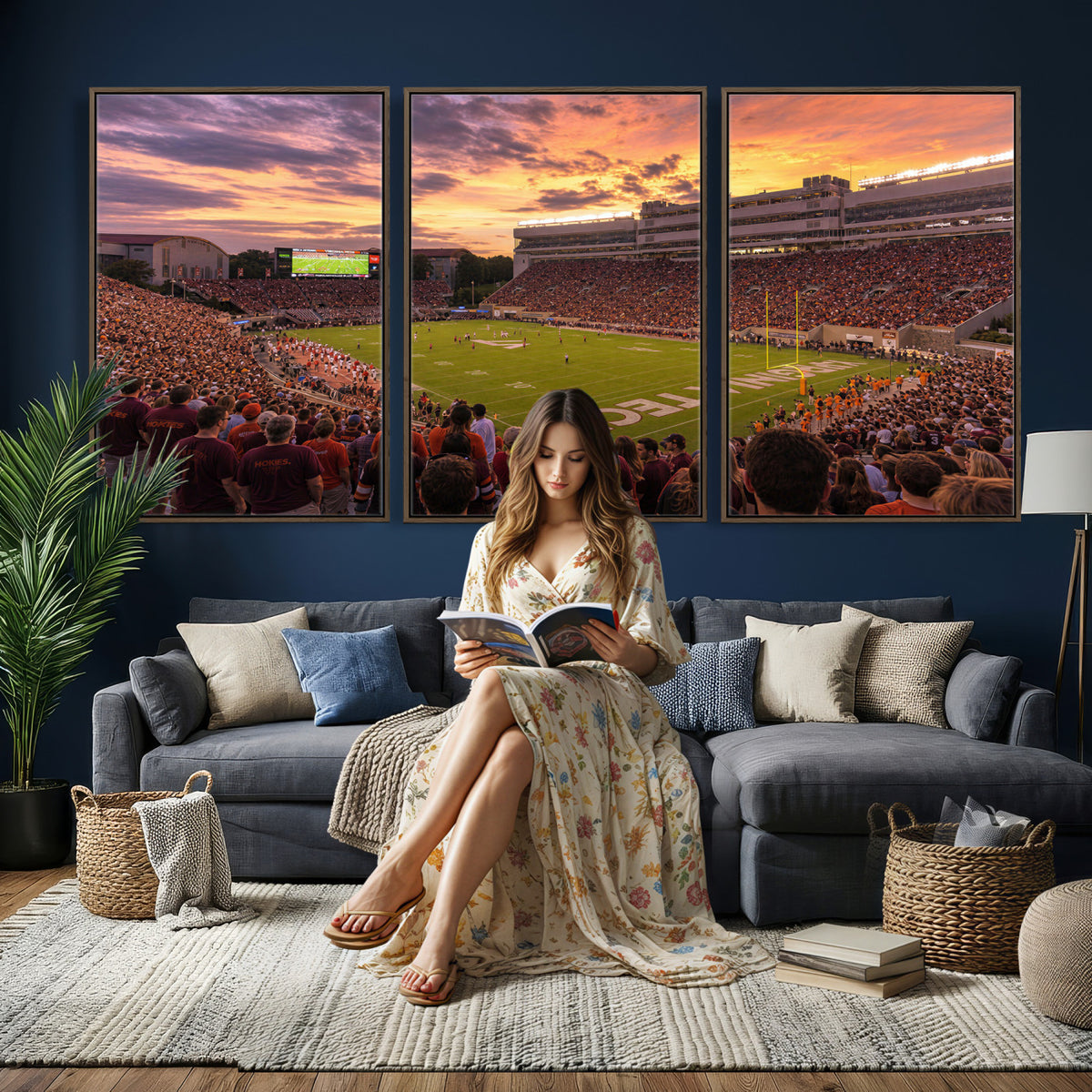 20221405-MGV-CV-36X24 - Stadium Wall Art Canvas Print