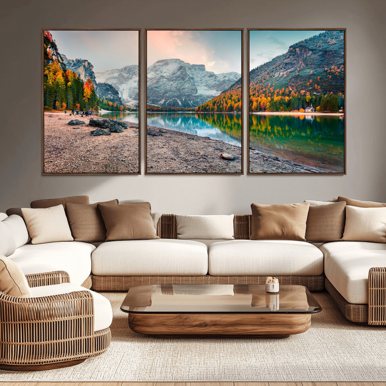 -Spectacular Autumn Wall Art Canvas Print