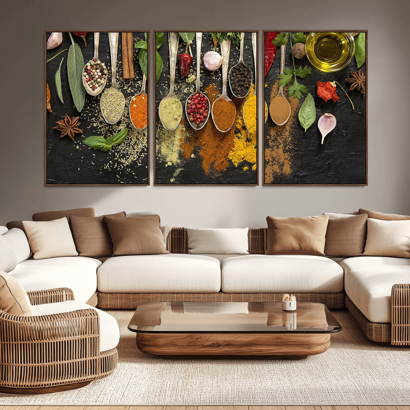 -Spices Wall Art Canvas Print