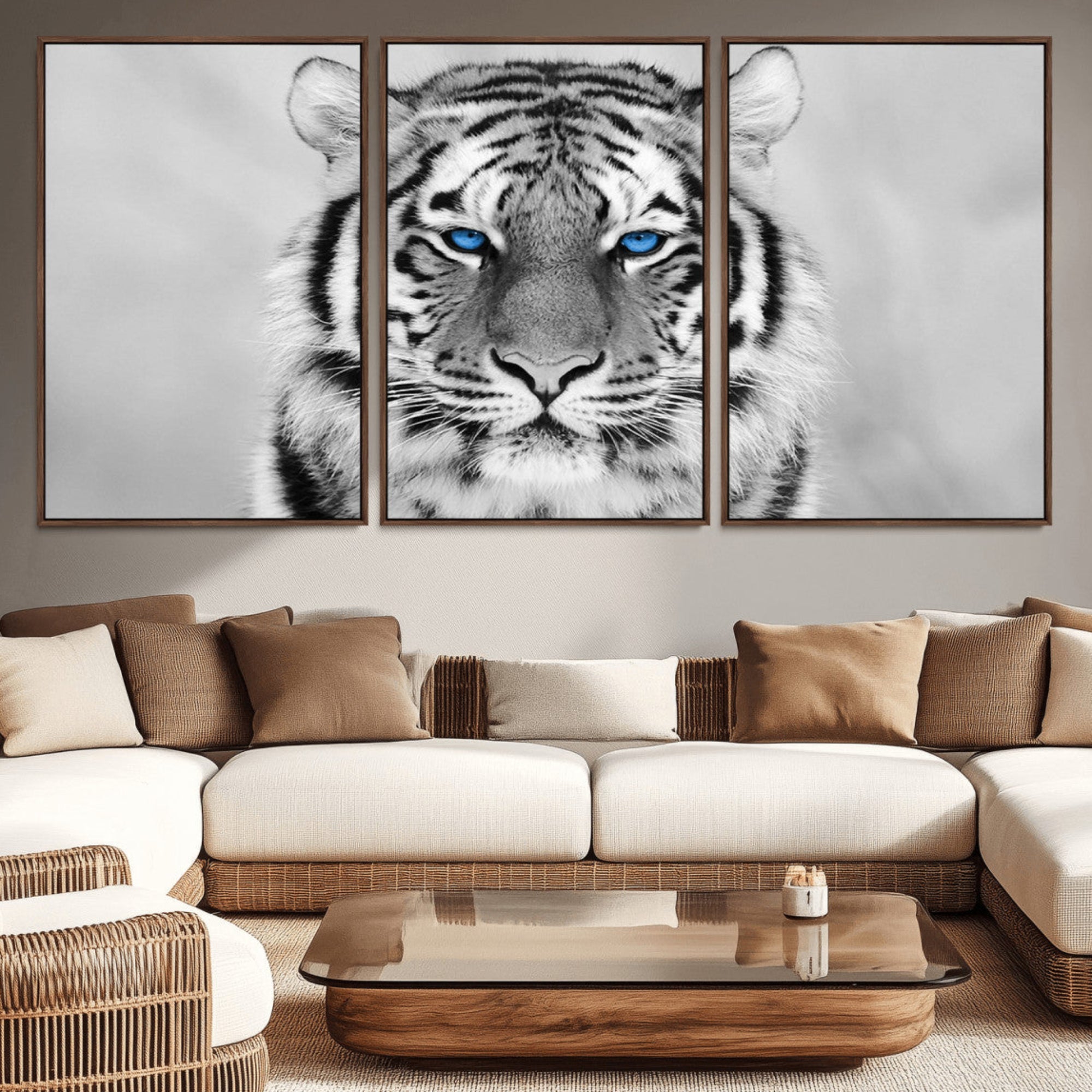 46396-MGV-CV-36X24-Tiger Canvas Artwork Wall Art Print
