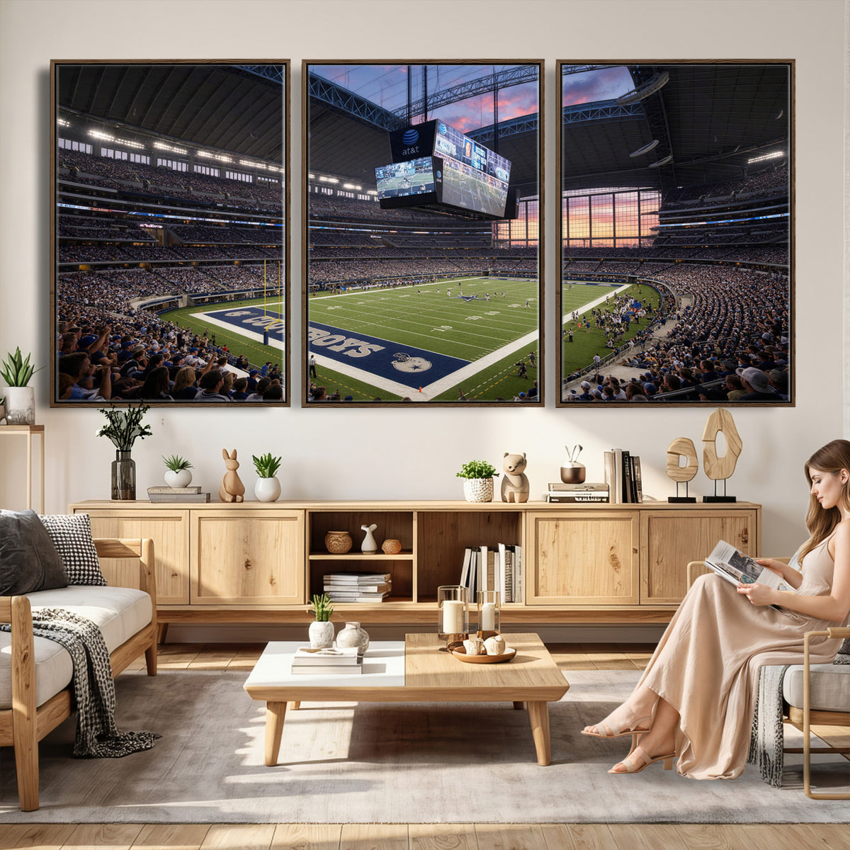 32321096-MGV-CV-36X24 - Stadium Wall Art Canvas Print