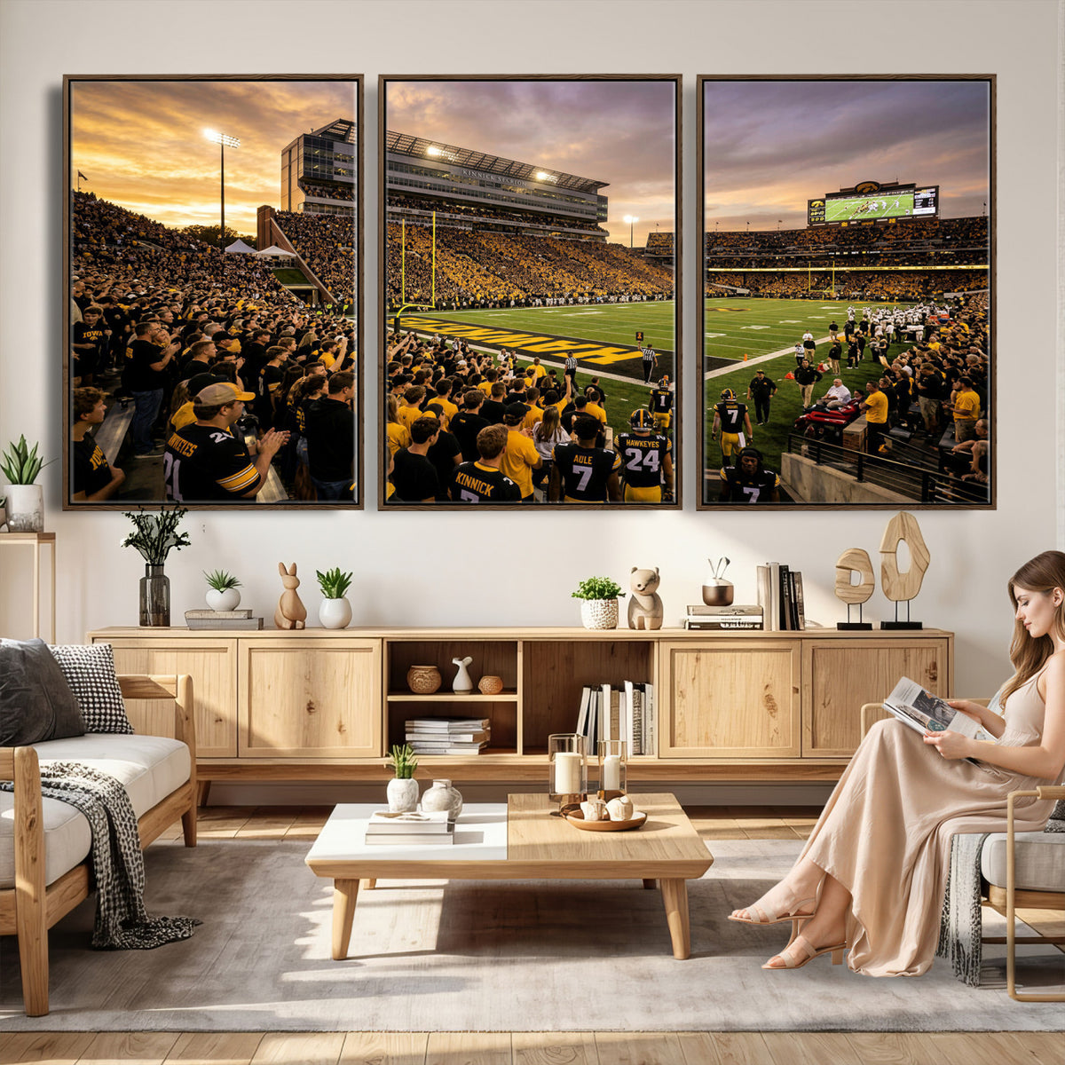 60847729-MGV-CV-36X24 - Stadium Wall Art Canvas Print