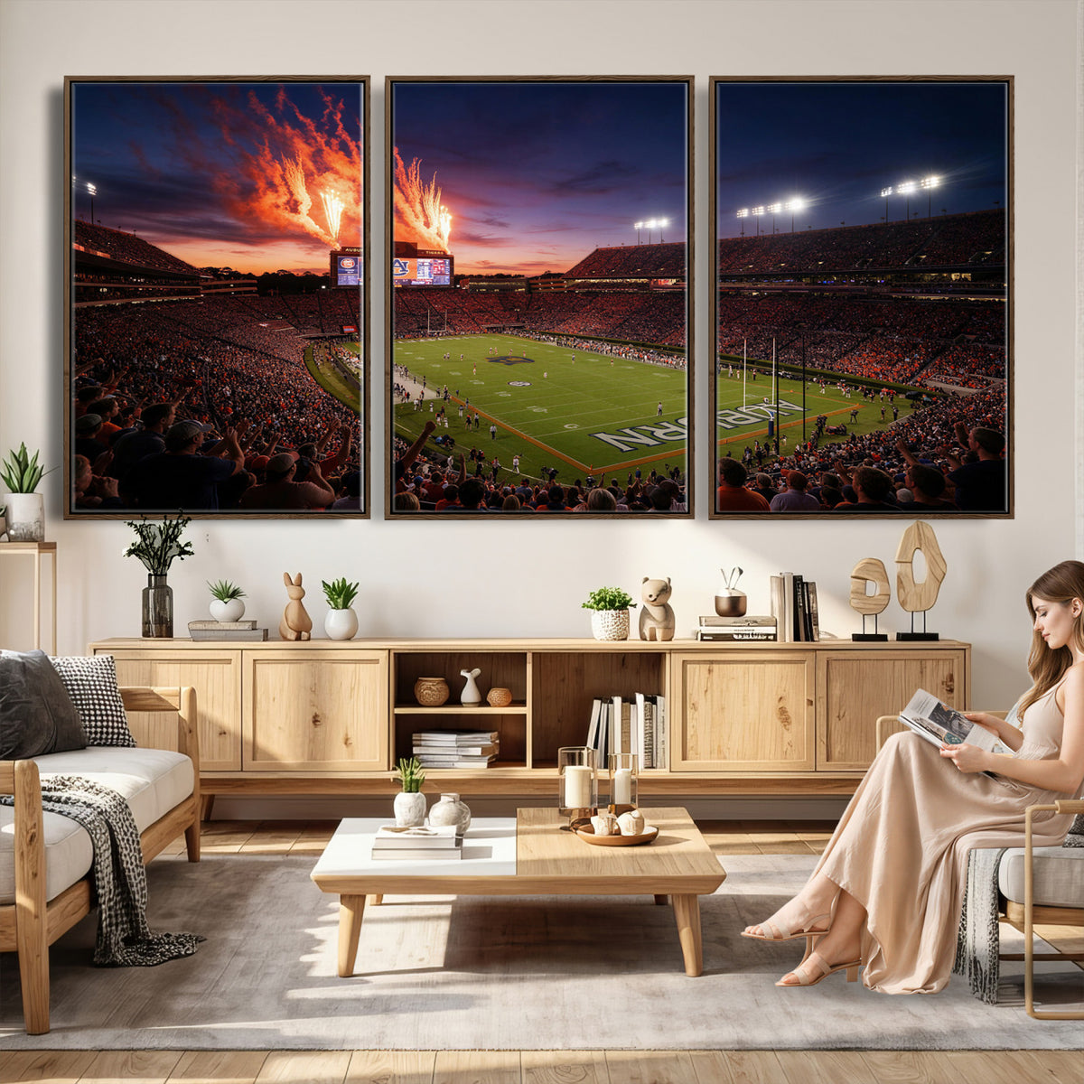 30686080-MGV-CV-36X24 - Stadium Wall Art Canvas Print