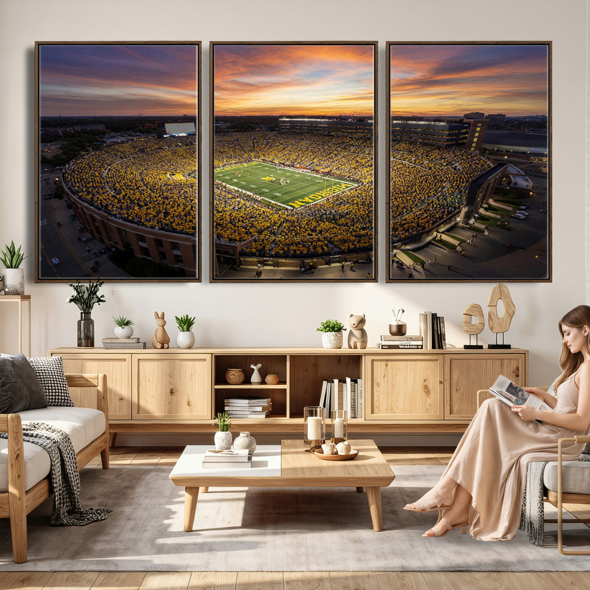 64902586-MGV-CV-36X24 - Stadium Wall Art Canvas Print