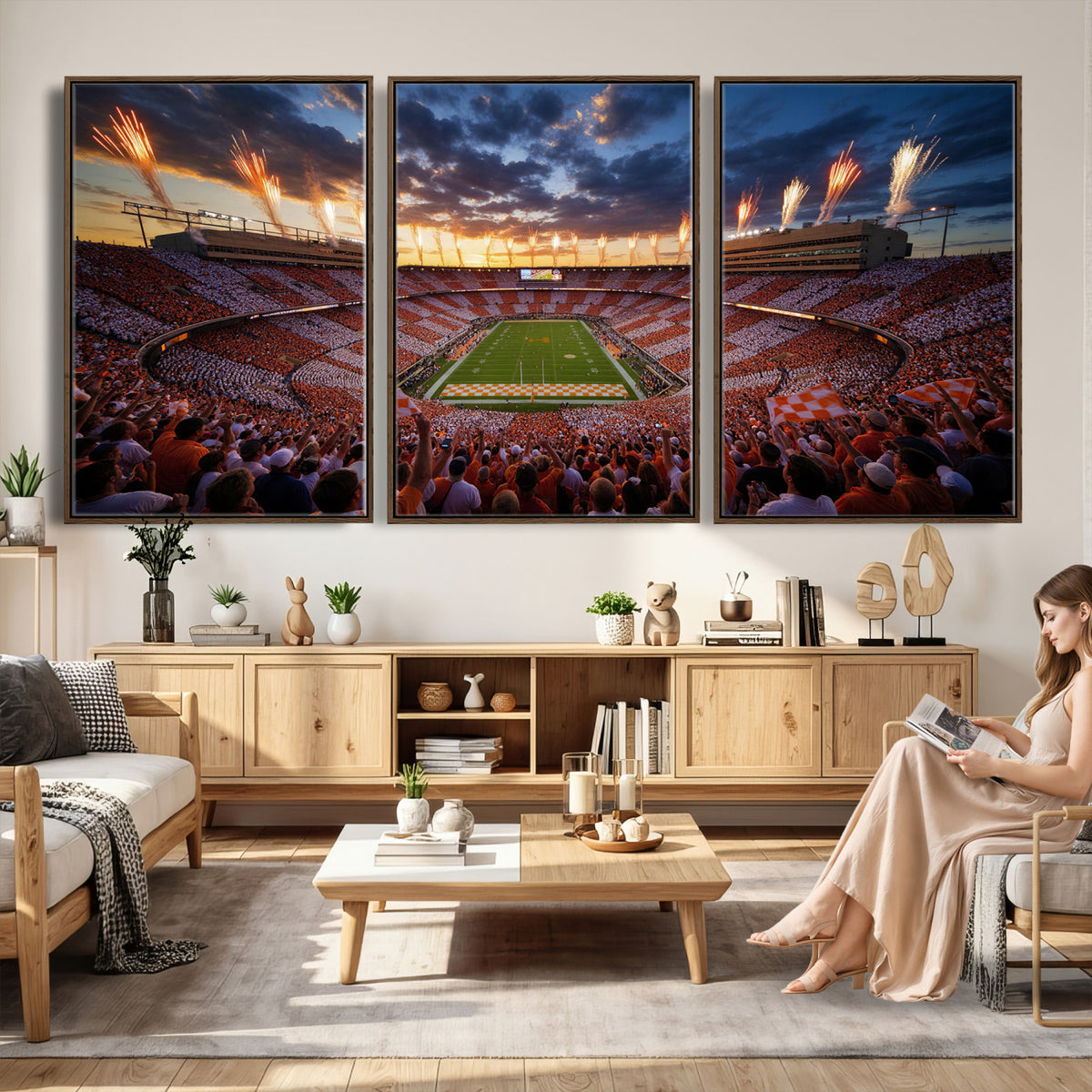 29672818-MGV-CV-36X24 - Stadium Wall Art Canvas Print