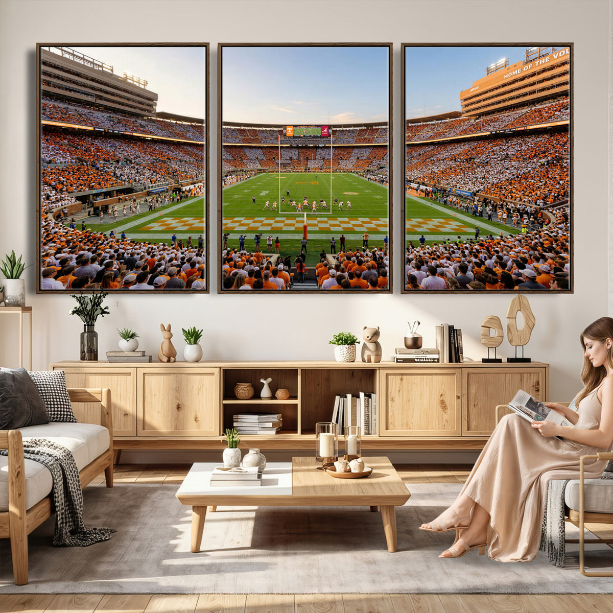 74509135-MGV-CV-36X24 - Stadium Wall Art Canvas Print