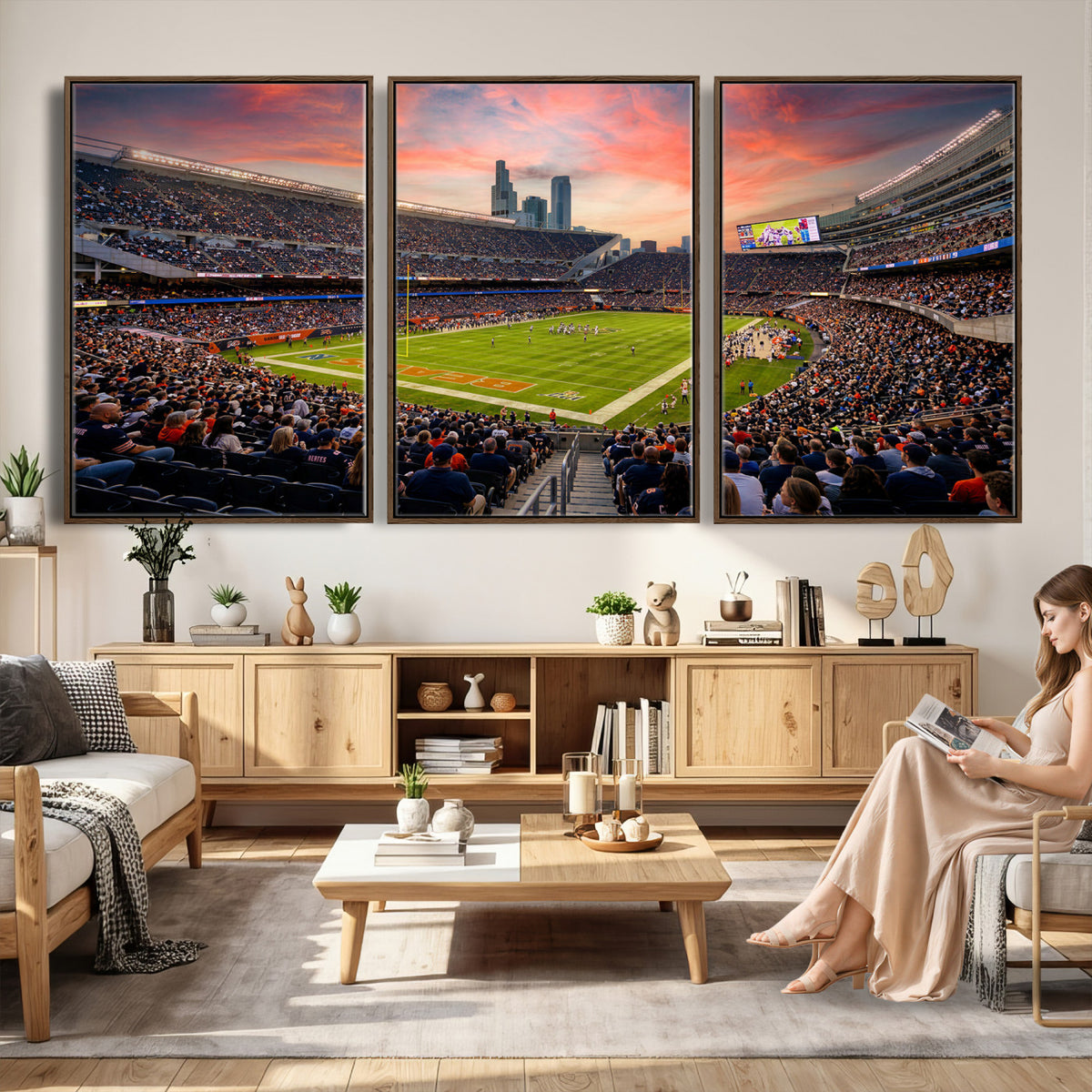 15295996-MGV-CV-36X24 - Stadium Wall Art Canvas Print