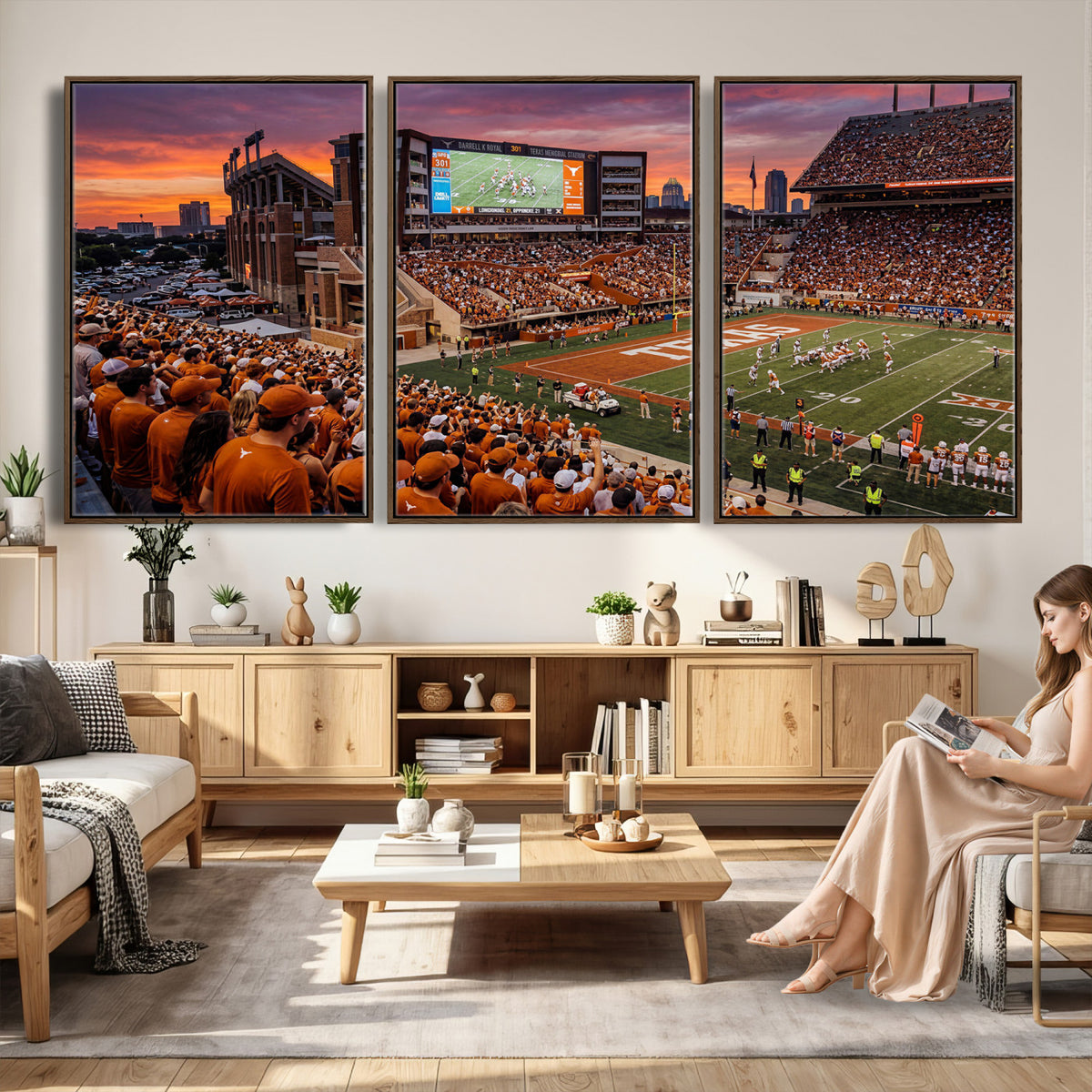 23743181-MGV-CV-36X24 - Stadium Wall Art Canvas Print