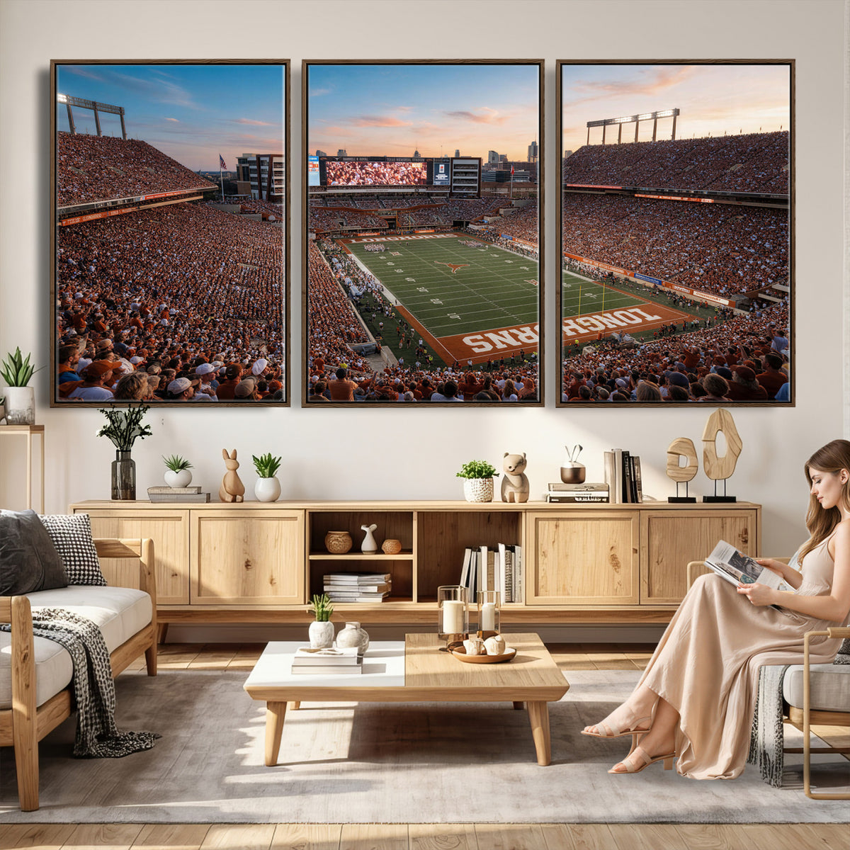 41187139-MGV-CV-36X24 - Stadium Wall Art Canvas Print