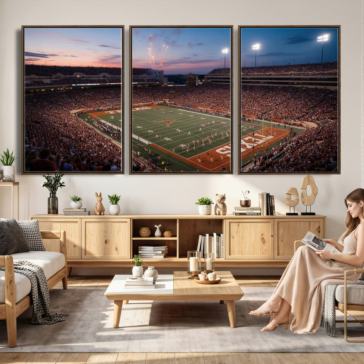 31666911-MGV-CV-36X24 - Stadium Wall Art Canvas Print