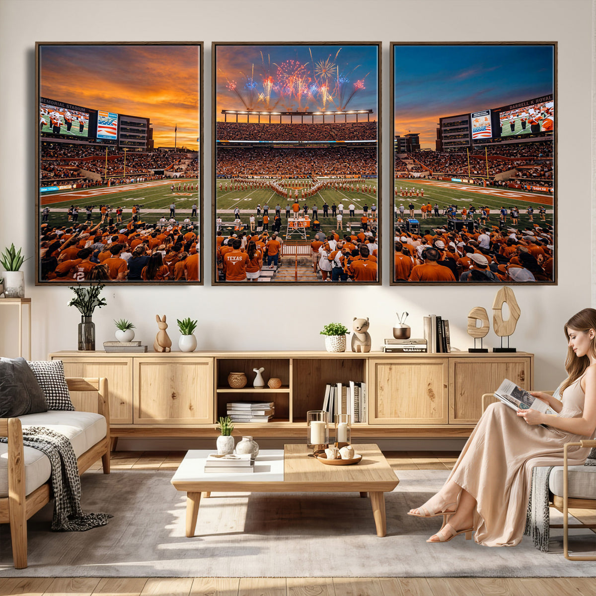 75031291-MGV-CV-36X24 - Stadium Wall Art Canvas Print