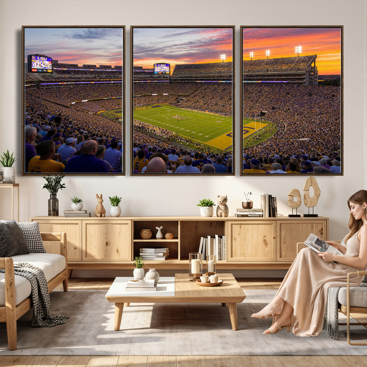 91303167-MGV-CV-36X24 - Stadium Wall Art Canvas Print