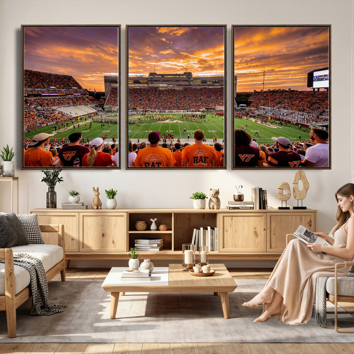 25873880-MGV-CV-36X24 - Stadium Wall Art Canvas Print