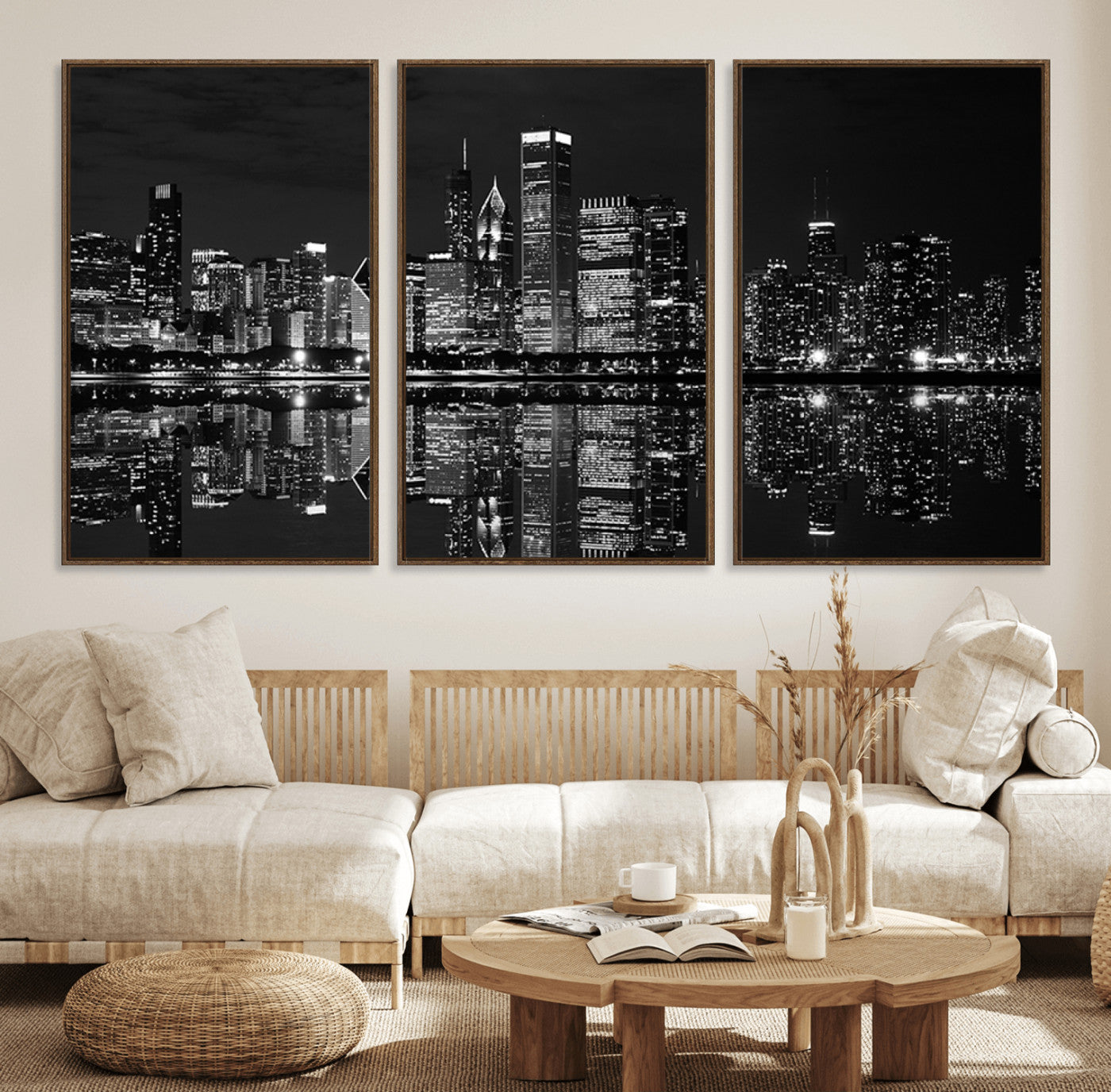 15050-MGV-CV-36X24-Chicago Wall Art Canvas Print