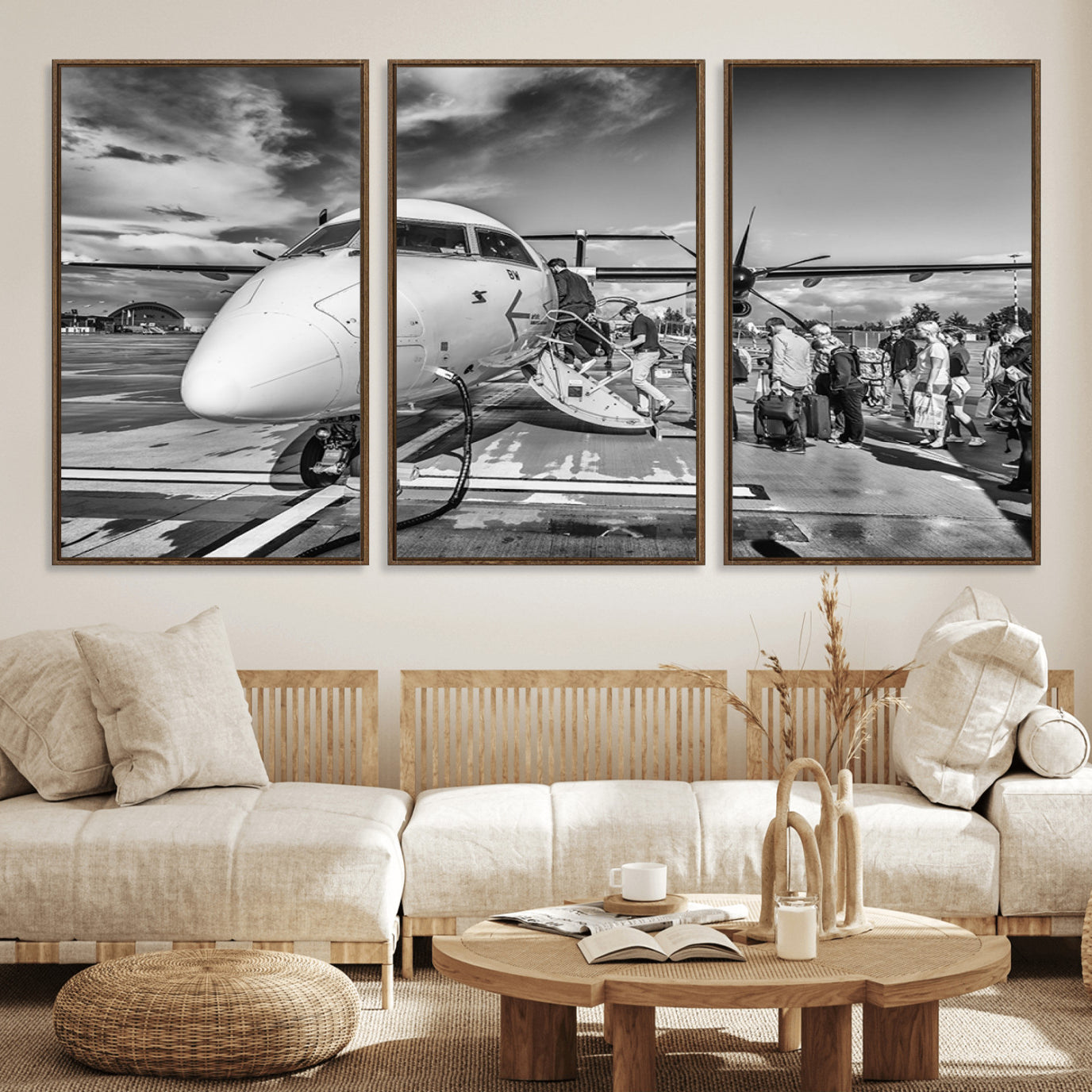 77340-MGV-FC-60X30-3P_Walnut-Planet Wall Art Canvas Print