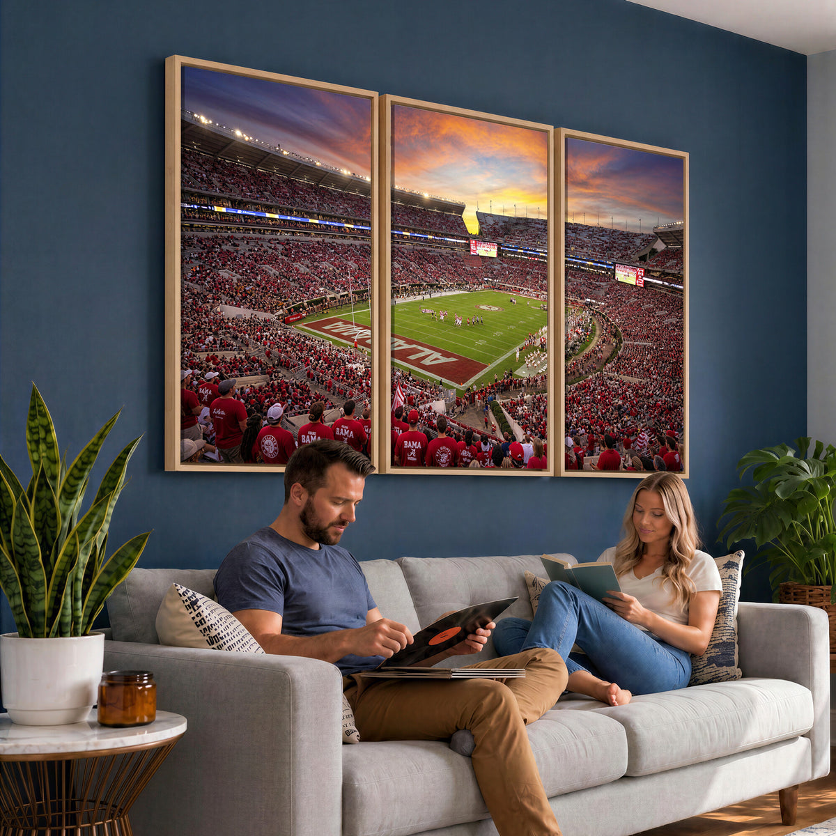 41995919-MGV-CV-36X24 - Stadium Wall Art Canvas Print