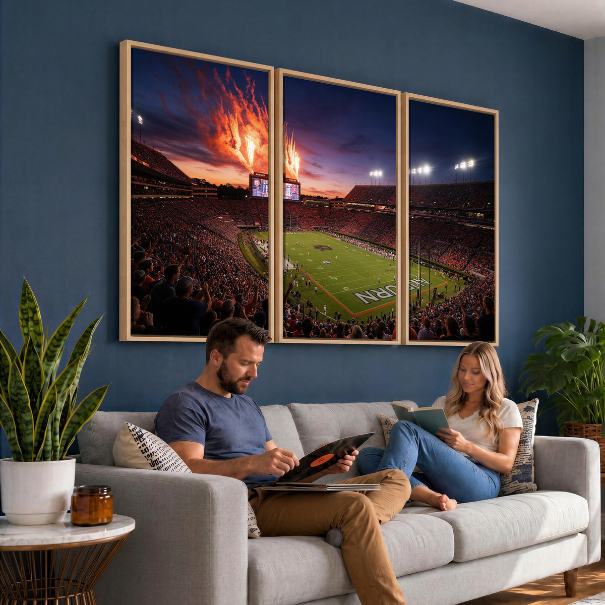 30686080-MGV-CV-36X24 - Stadium Wall Art Canvas Print
