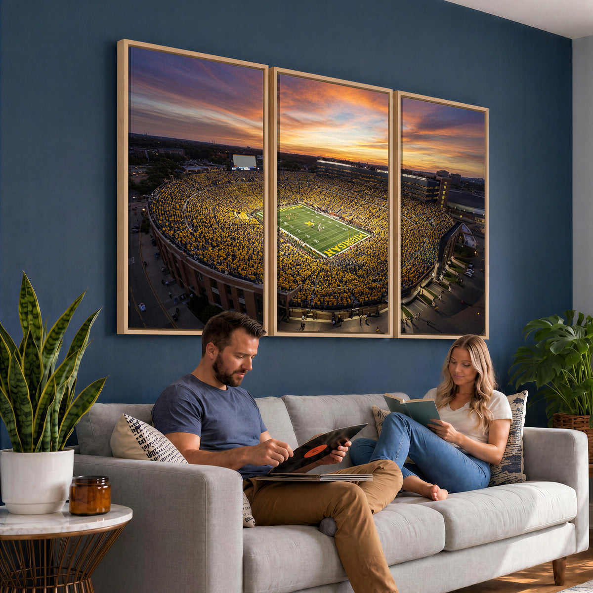 64902586-MGV-CV-36X24 - Stadium Wall Art Canvas Print