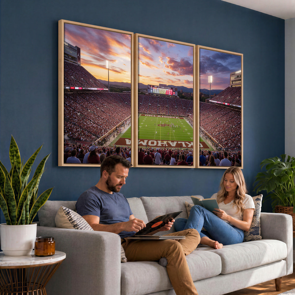 18509931-MGV-CV-36X24 - Stadium Wall Art Canvas Print
