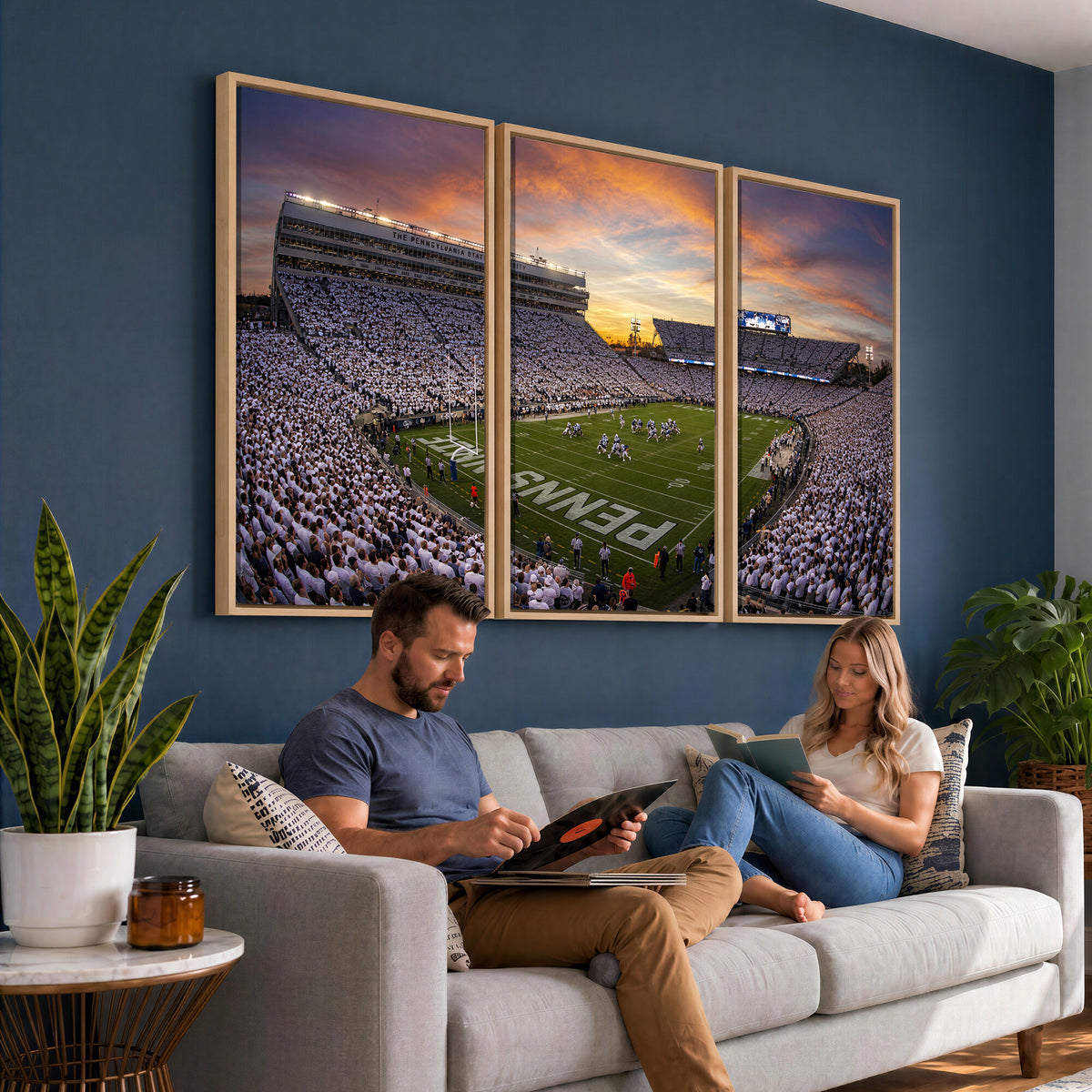 37485833-MGV-CV-36X24 - Stadium Wall Art Canvas Print