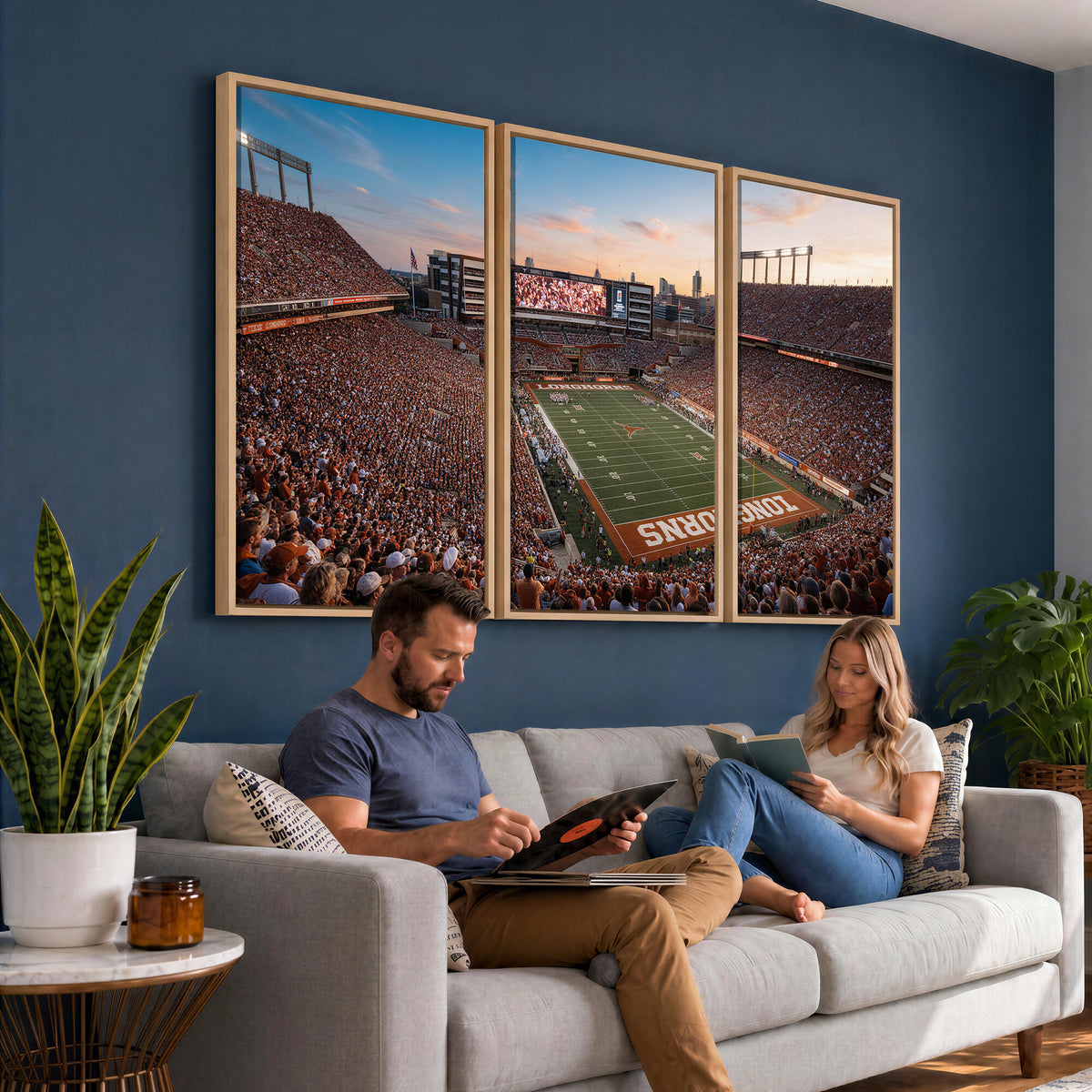 41187139-MGV-CV-36X24 - Stadium Wall Art Canvas Print