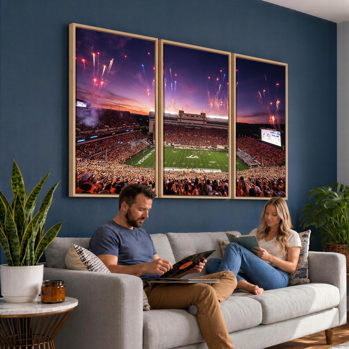 57314829-MGV-CV-36X24 - Stadium Wall Art Canvas Print