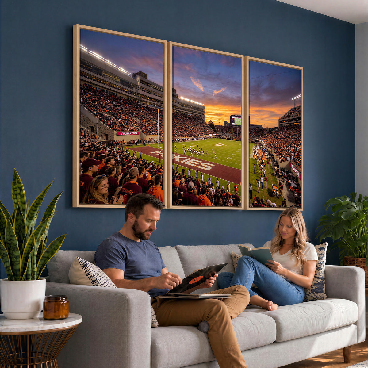 87141841-MGV-CV-36X24 - Stadium Wall Art Canvas Print