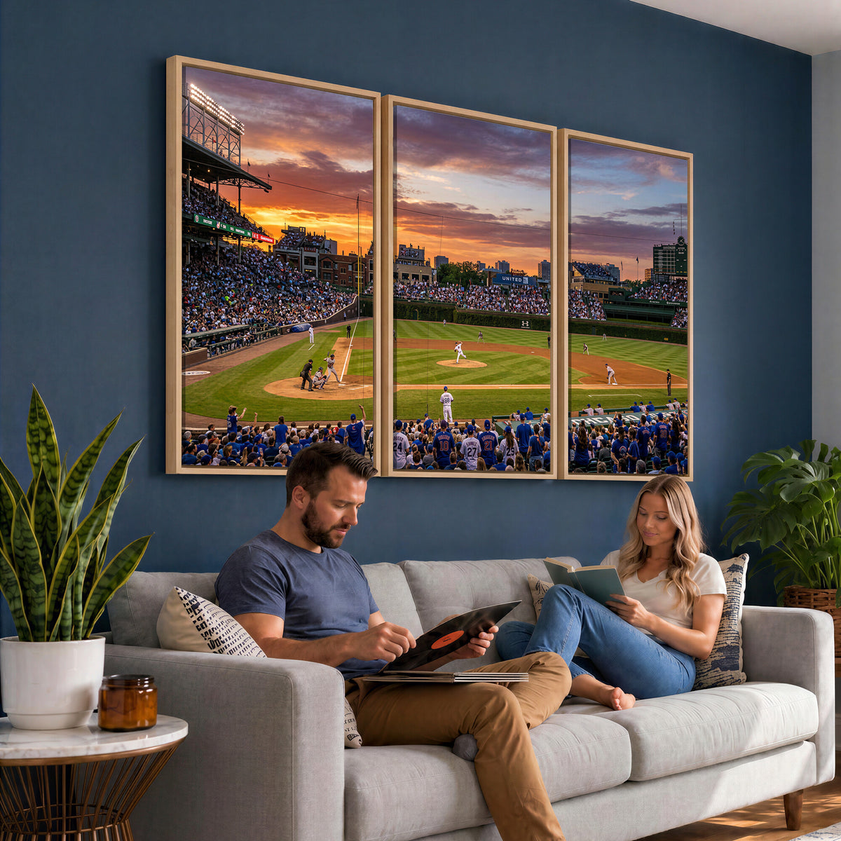 71103551-MGV-CV-36X24 - Stadium Wall Art Canvas Print