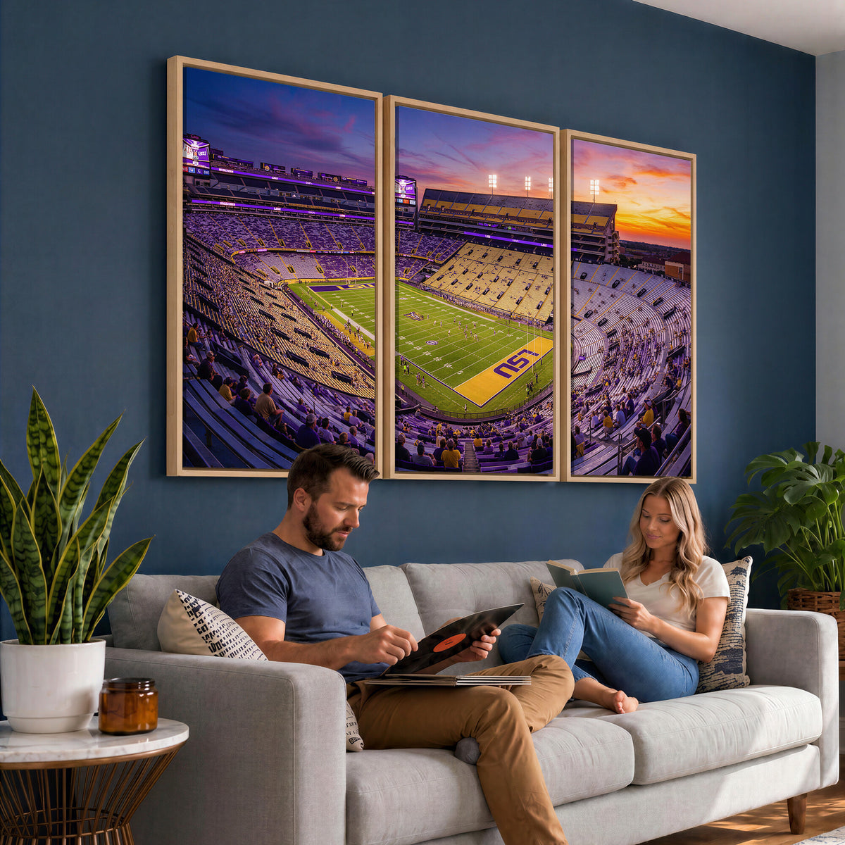 21378512-MGV-CV-36X24 - Stadium Wall Art Canvas Print