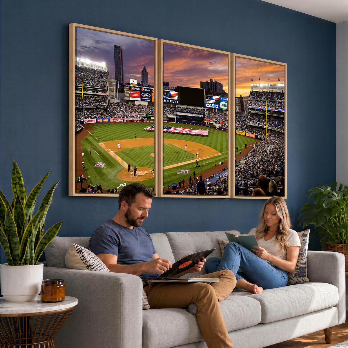 39000124-MGV-CV-36X24 - Stadium Wall Art Canvas Print