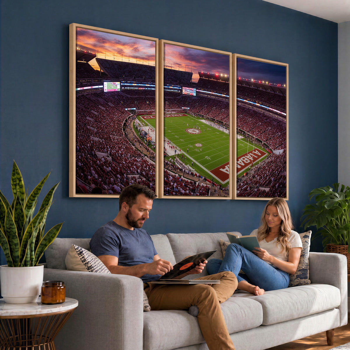 59537492-MGV-CV-36X24 - Stadium Wall Art Canvas Print