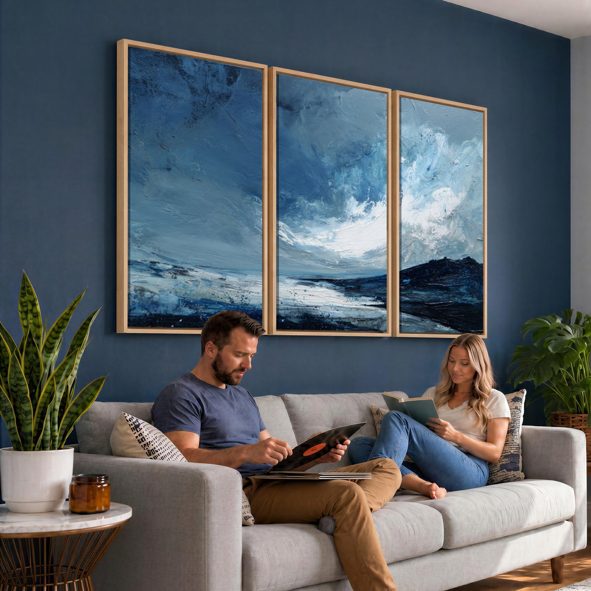66685630-_Poster-30x20 - Extra Large Abstract Wall Art Canvas Print