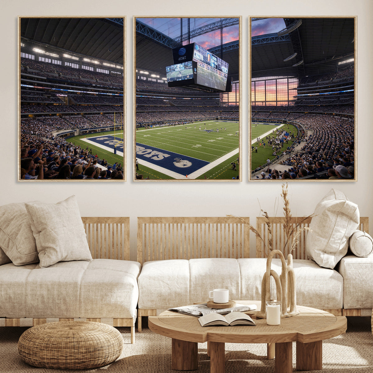 25449193-MGV-CV-36X24 - Stadium Wall Art Canvas Print