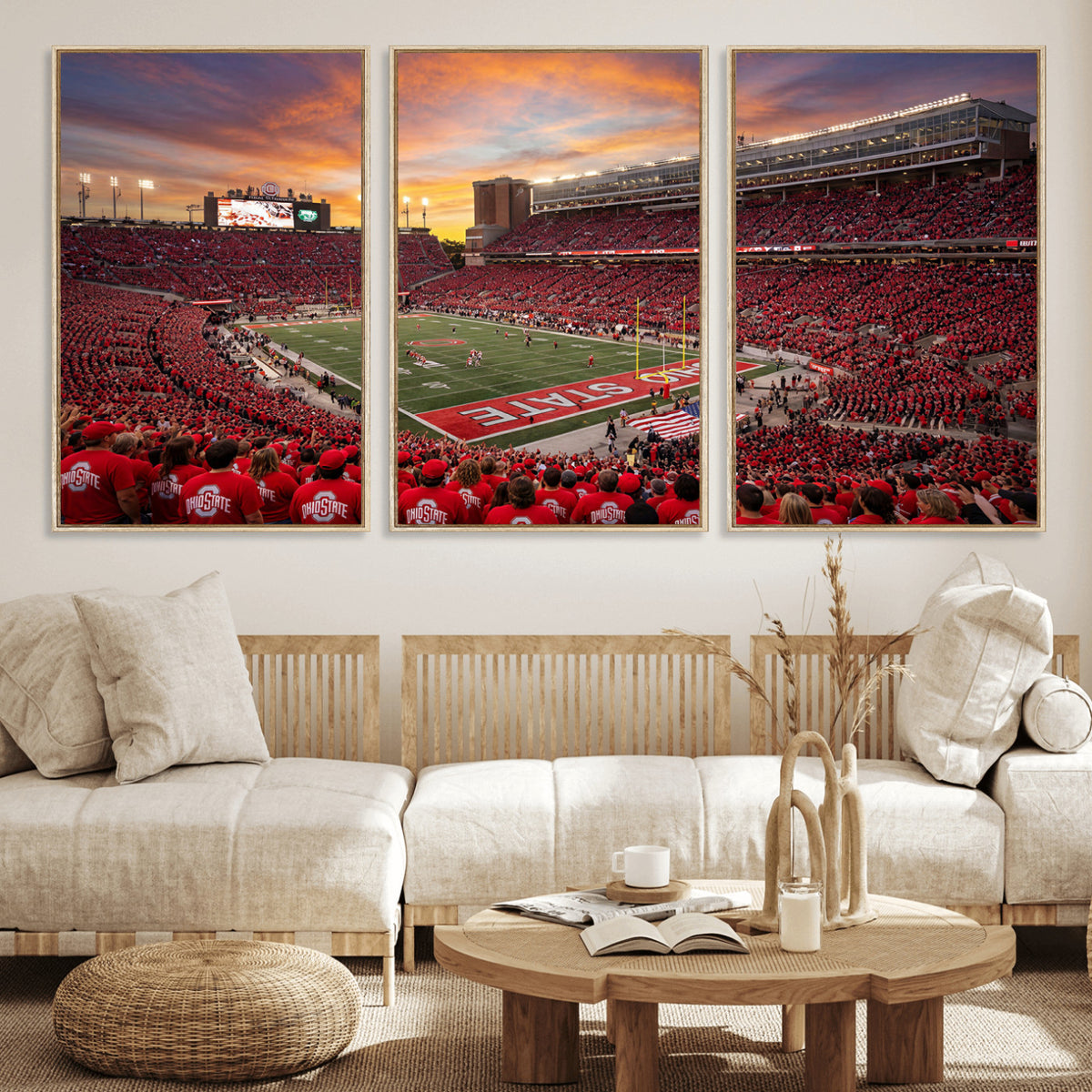 73119077-MGV-CV-36X24 - Stadium Wall Art Canvas Print