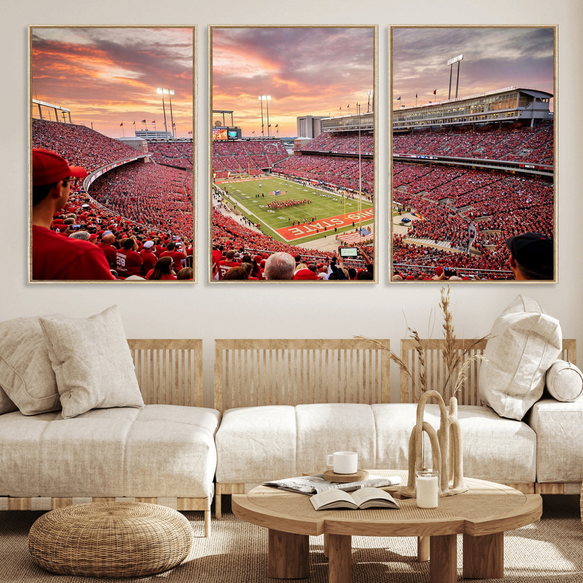 94754966-MGV-CV-36X24 - Stadium Wall Art Canvas Print