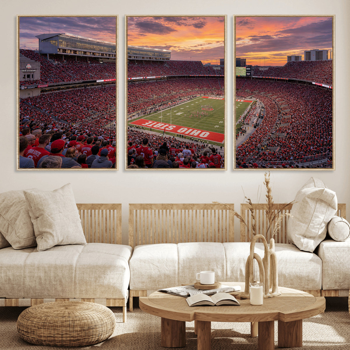 95137596-MGV-CV-36X24 - Stadium Wall Art Canvas Print