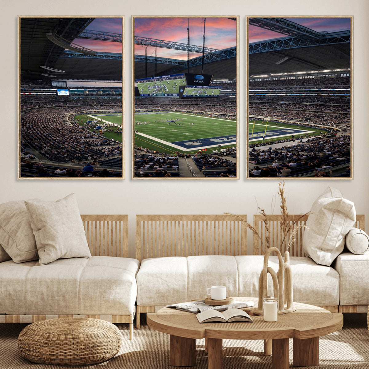11530179-MGV-CV-36X24 - Stadium Wall Art Canvas Print