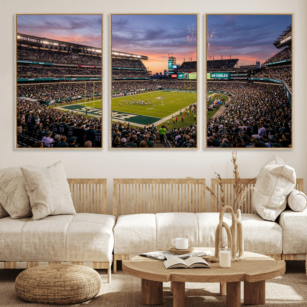 15549432-MGV-CV-36X24 - Stadium Wall Art Canvas Print