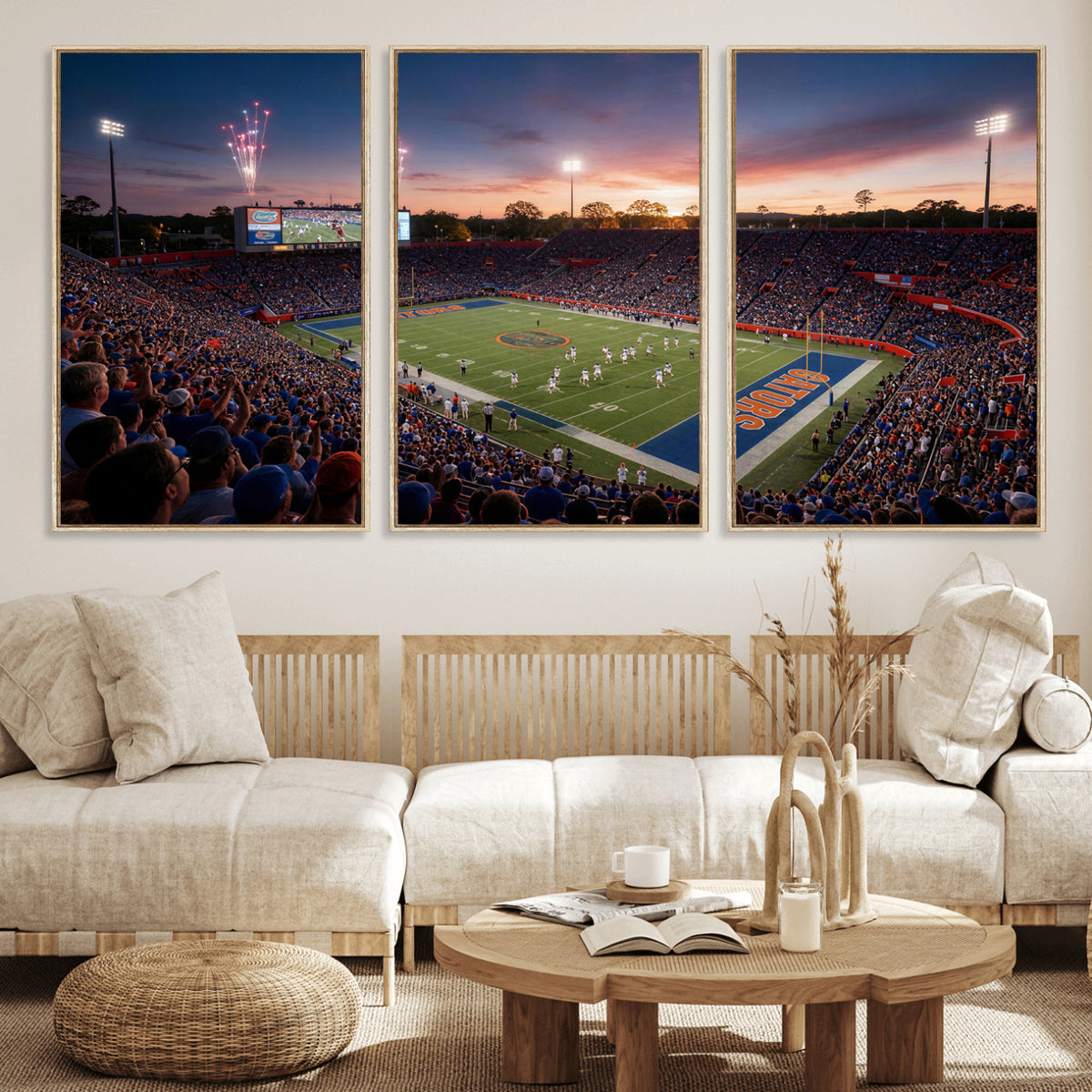 42817292-MGV-CV-36X24 - Stadium Wall Art Canvas Print