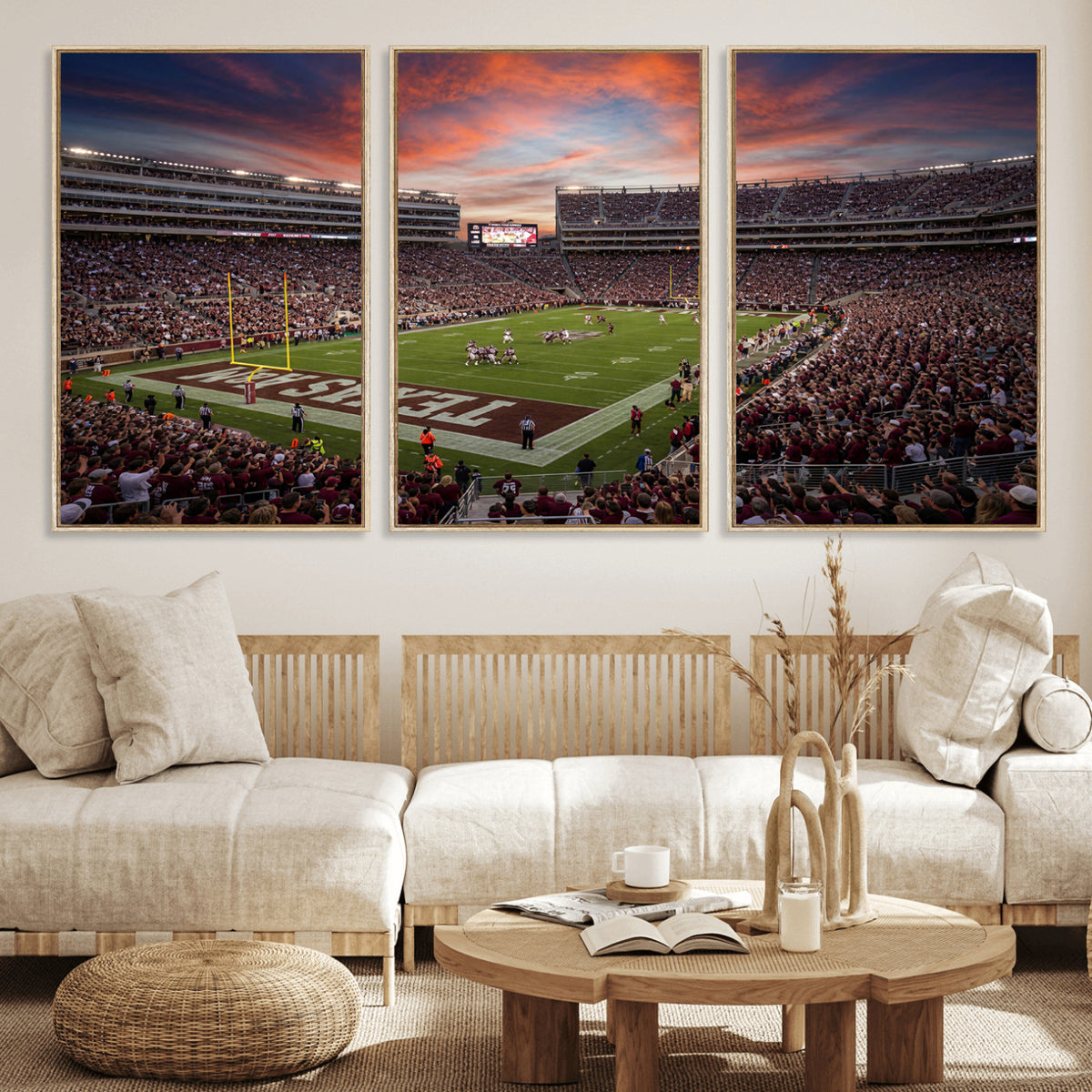 44328991-MGV-CV-36X24 - Stadium Wall Art Canvas Print