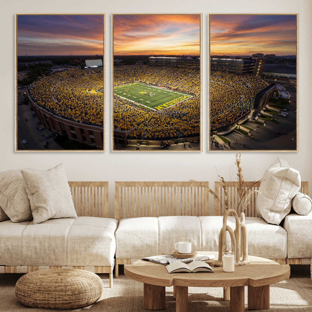 64902586-MGV-CV-36X24 - Stadium Wall Art Canvas Print