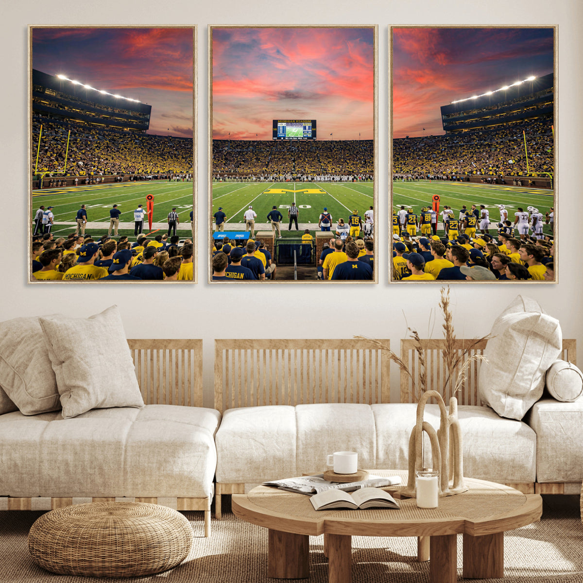 47185949-MGV-CV-36X24 - Stadium Wall Art Canvas Print
